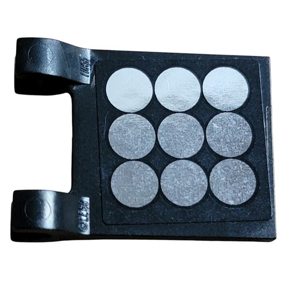 LEGO Black Flag‎ with 9 Silver Circles 11055 41117 Pop Star TV Studio Friends - Picture 1 of 2